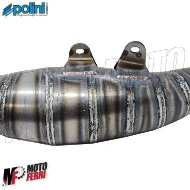 MF9795 Marmitta Scarico Polini Motore PRE4 70 cc Piaggio ZIP SP 50 2T LC