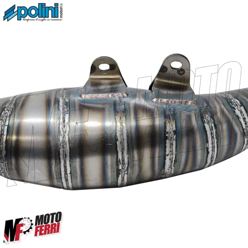 MF9795 Marmitta Scarico Polini Motore PRE4 70 cc Piaggio ZIP SP 50 2T LC