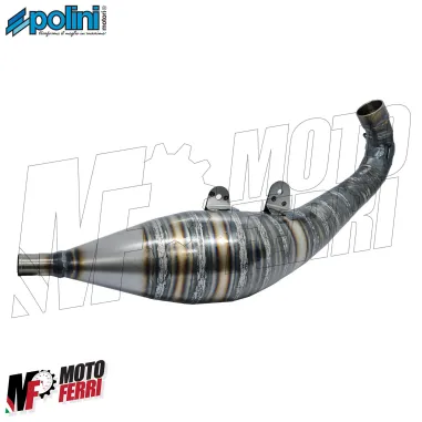 MF9796 Marmitta Scarico Polini Motore PRE4 100 cc Piaggio ZIP SP 50 2T LC