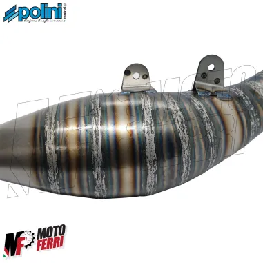 MF9796 Marmitta Scarico Polini Motore PRE4 100 cc Piaggio ZIP SP 50 2T LC
