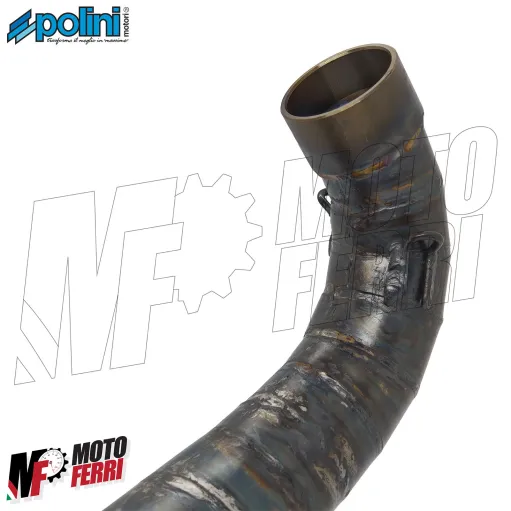MF9796 Marmitta Scarico Polini Motore PRE4 100 cc Piaggio ZIP SP 50 2T LC