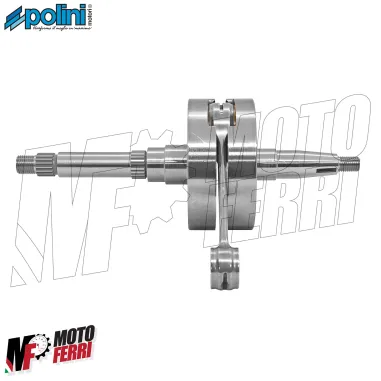 MF9797 Albero Motore Polini PRE4 100 cc Corsa 47 Spalle Piene JOG RR 50 2T LC