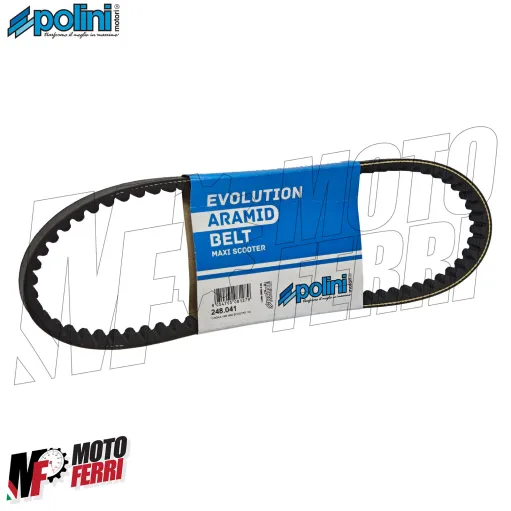 MF9800 Cinghia Variatore Polini Evo MBK Booster Nitro Ovetto 100 2T in Aramid