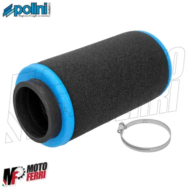 MF9801 Filtro Aria AIR BOX Polini Evolution per Carburatore CP 60 con Flangia