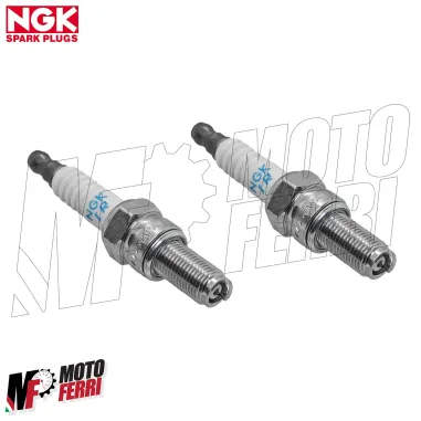 MF2051 Kit 2 Candele NGK MR9DI-7 Aprilia RS Tuono Tuareg 660 da 2020 a 2025 E5+