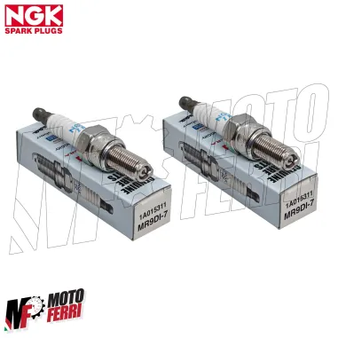 MF2051 Kit 2 Candele NGK MR9DI-7 Aprilia RS Tuono Tuareg 660 da 2020 a 2025 E5+