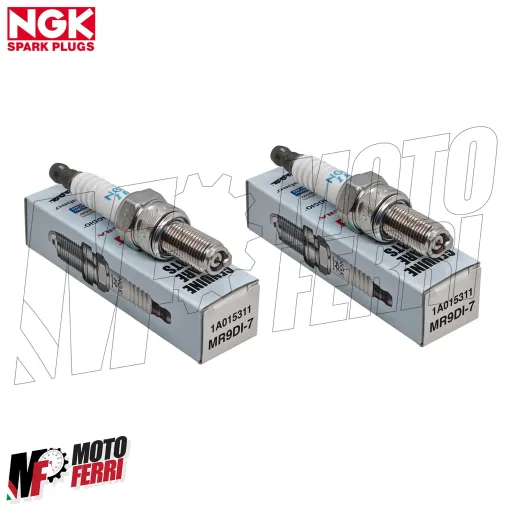 MF2051 Kit 2 Candele NGK MR9DI-7 Aprilia RS Tuono Tuareg 660 da 2020 a 2025 E5+