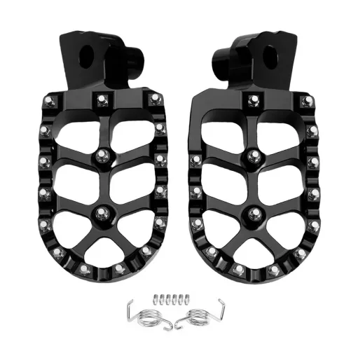 MF9803 Pedane Poggiapiedi CNC Yamaha Tenere 700 Rally World da 2019 a 2024 Nero