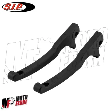 MF9806 Coppia Leve Freno Nero Opaco CNC SIP Vespa GTS 310 Super E5+ 2025 2026