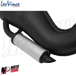 Marmitta Leovince Racing Vespa 50 Special R L N Mot 75 90 102 115 Cuffia Bassa 2
