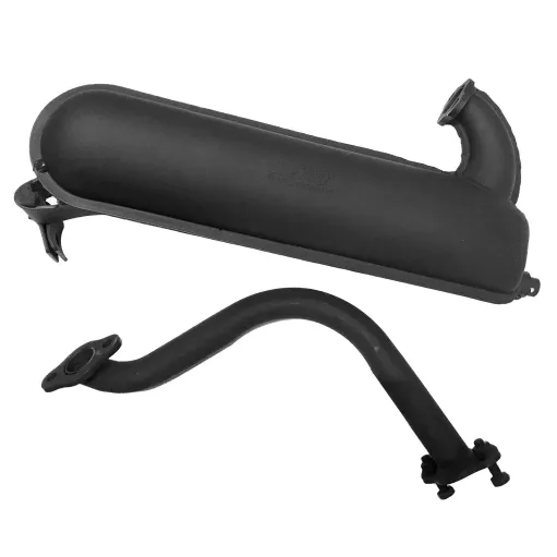 Marmitta Sito 0237 Cuffia Alta Siluro Nera Vespa 50 Special 125 ET3 Primavera