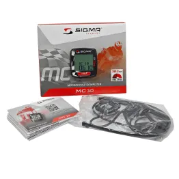 MF9812 Contachilometri Tachimetro Digitale SIGMA MC10 Moto Scooter fino 399 km/h