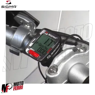 MF9812 Contachilometri Tachimetro Digitale SIGMA MC10 Moto Scooter fino 399 km/h