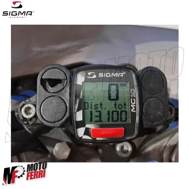 MF9812 Contachilometri Tachimetro Digitale SIGMA MC10 Moto Scooter fino 399 km/h
