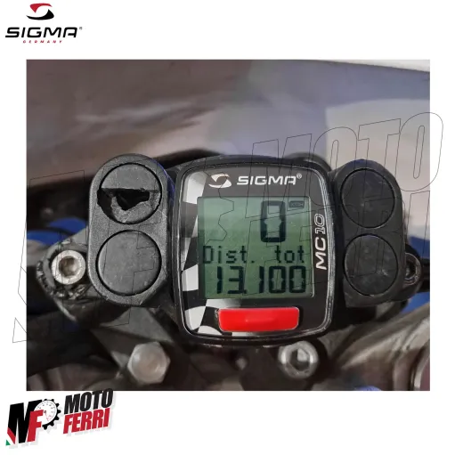 MF9812 Contachilometri Tachimetro Digitale SIGMA MC10 Moto Scooter fino 399 km/h