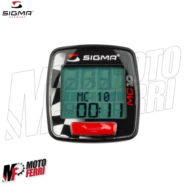 MF9812 Contachilometri Tachimetro Digitale SIGMA MC10 Moto Scooter fino 399 km/h