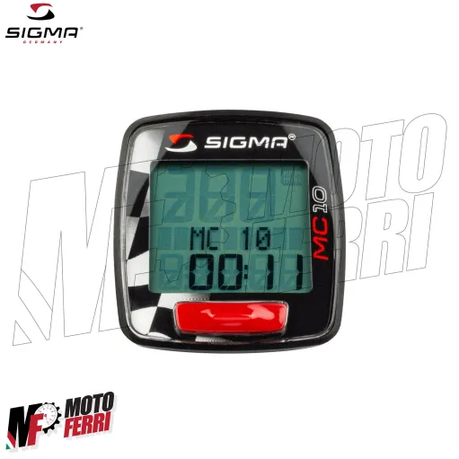 MF9812 Contachilometri Tachimetro Digitale SIGMA MC10 Moto Scooter fino 399 km/h