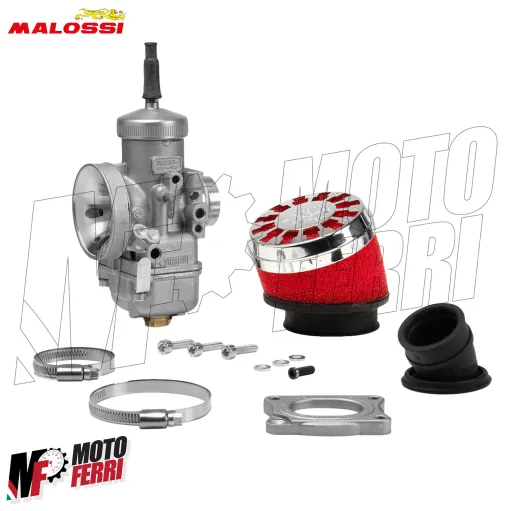 MF9823 Carburatore Dellorto VHSH 30 Collettore Filtro Malossi Carter C-ONE 70 cc