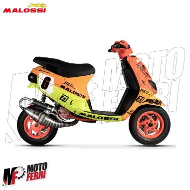 MF2700 Marmitta Malossi Scooter Racing MHR RC-One 100 cc Piaggio ZIP SP 50 2T LC