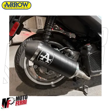 MF2574 Marmitta ARROW Dark Piaggio Medley 125 150 dal 2020 al 2024