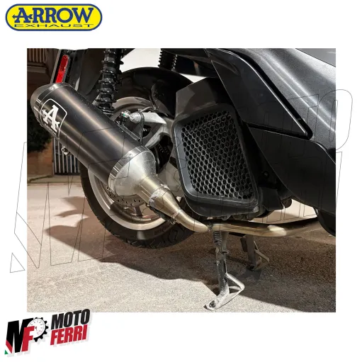 MF2574 Marmitta ARROW Dark Piaggio Medley 125 150 dal 2020 al 2024