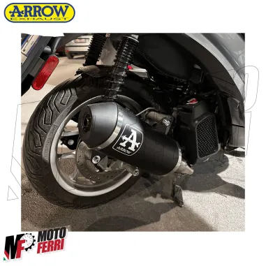 MF2574 Marmitta ARROW Dark Piaggio Medley 125 150 dal 2020 al 2024
