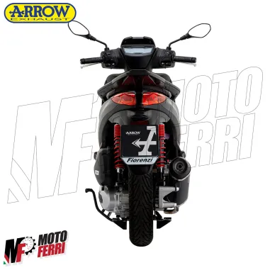 MF2574 Marmitta ARROW Dark Piaggio Medley 125 150 dal 2020 al 2024