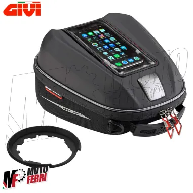 MF3243 Borsa GIVI Tanklock Serbatoio 6 Litri Moto ST611+ Porta Smartphone