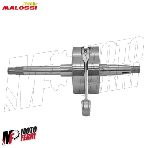 MF8830 Albero Motore Malossi MHR TEAM Corsa 44 Carter RC-ONE 94cc Piaggio 50 2T