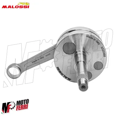 MF8624 Albero Motore Malossi MHR TEAM Corsa 47 Carter RC-ONE 100cc Piaggio 50 2T