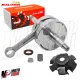 MF8624 Albero Motore Malossi MHR TEAM Corsa 47 Carter RC-ONE 100cc Piaggio 50 2T