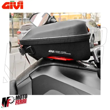 MF3243 Borsa GIVI Tanklock Serbatoio 6 Litri Moto ST611+ Porta Smartphone