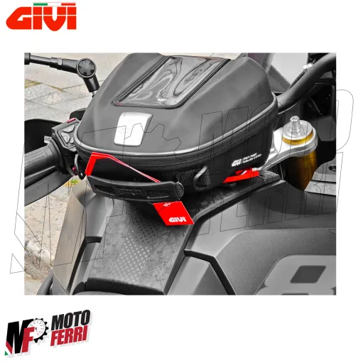 MF3243 Borsa GIVI Tanklock Serbatoio 6 Litri Moto ST611+ Porta Smartphone