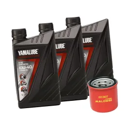 MF2420 Kit 3lt Olio Yamalube 10W40 Filtro Malossi 530 560 TMAX da 2017 a 2025