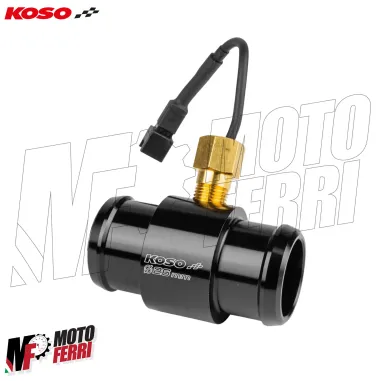 MF3414 Raccordo Tubo Acqua Koso Sensore Temperatura 26 mm con Adattatore