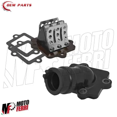 MF3411 Valvola Lamellare e Collettore Aspirazione Minarelli Orizzontale 50 2T