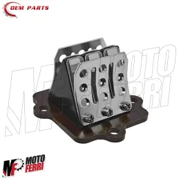 MF3411 Valvola Lamellare e Collettore Aspirazione Aprilia SR 50 2T Mot Minarelli 2