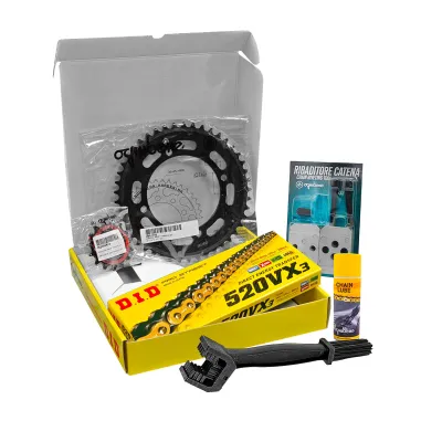 MF9150 Kit Trasmissione DID Yamaha XT 600 E EB EV Corona Pignone da 1989 a 2002