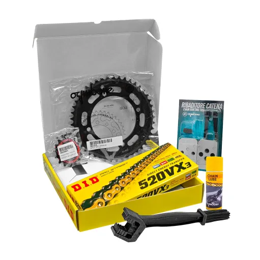 MF9150 Kit Trasmissione DID Yamaha XT 600 E EB EV Corona Pignone da 1989 a 2002