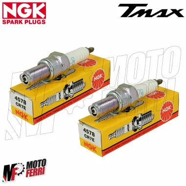 MF2435 CANDELE NGK TMAX 500 530 DA 2001 A 2019 CR7E YAMAHA T-MAX KIT 2