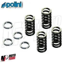 MF2446 MOLLE FRIZIONE RINFORZATE + SPESSORI POLINI MOTORE MINARELLI AM6 AM345 2