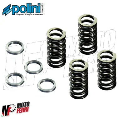 MF2446 MOLLE FRIZIONE RINFORZATE + SPESSORI POLINI MOTORE MINARELLI AM6 AM345