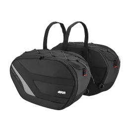 MF3418 Borse Laterali GIVI EASY10 27/35LT Espandibili Porta Oggetti Moto Scooter