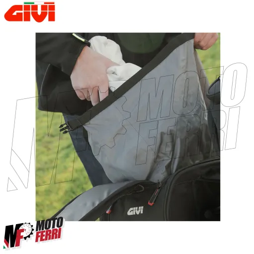 MF3418 Borse Laterali GIVI EASY10 27/35LT Espandibili Porta Oggetti Moto Scooter