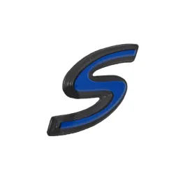 MF4662 Targetta S Logo Sport Blu Vespa GTS 50 125 250 300 Medley Beverly Liberty