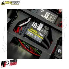 MF8145 Thunder Box HEALTECH Hub Alimentazione 12V 16A Moto Scooter 1 Attacco 2