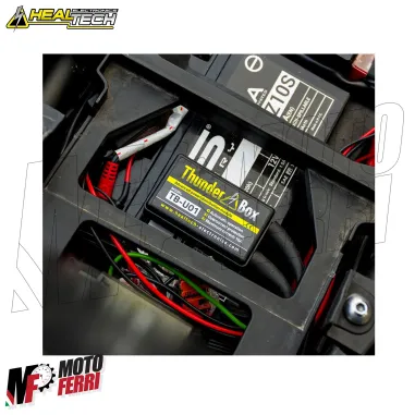 MF8145 Thunder Box HEALTECH Hub Alimentazione 12V 16A Moto Scooter 1 Attacco