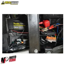 MF9833 Thunder Box HEALTECH Hub Alimentazione 12V 16A Moto Scooter 2 Attacco 2