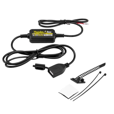 MF9834 Thunder Box HEALTECH USB Alimentazione 12V 16A Moto Scooter 1 Attacco