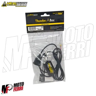 MF9834 Thunder Box HEALTECH USB Alimentazione 12V 16A Moto Scooter 1 Attacco
